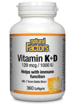 Vitamin K + D - 360 Softgels