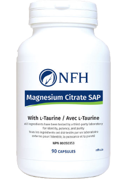 Magnesium Citrate SAP With L-Taurine - 90 Caps