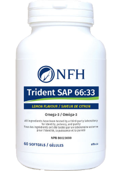Trident SAP 66:33 (Natural Lemon) - 60 Softgels