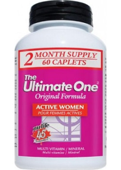 Ultimate One Active Women Multi Vitamin/Mineral - 60 Caplets