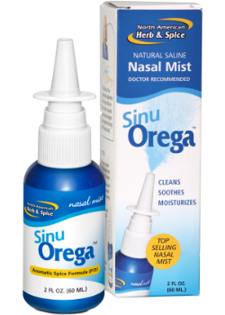 Sinu Orega Nasal Spray - 60ml - North American Herb & Spice