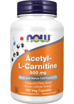 Acetyl L-Carnitine 500mg - 100 V-Caps