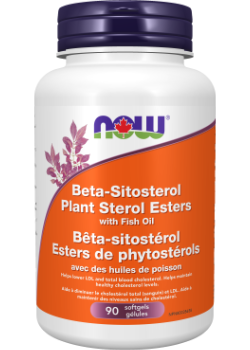Beta-Sitosterol Plant Sterol Esters With Fish Oil - 90 Softgels