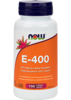 E-400 d-Alpha Tocopheryl - 100 Softgels