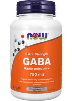 GABA Extra Strength 750mg - 100 V-Caps