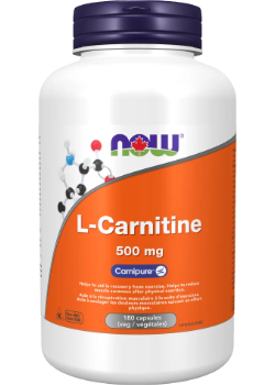 L-Carnitine 500mg - 180 V-Caps