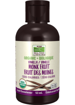 Monk Fruit Liquid Sweetener (Organic, Vanilla) - 53ml