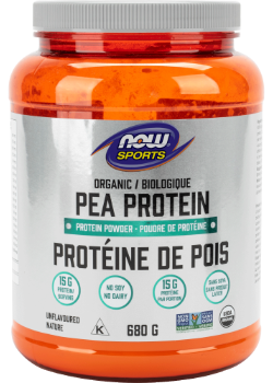 Pea Protein (Organic, Unflavoured) - 680g 