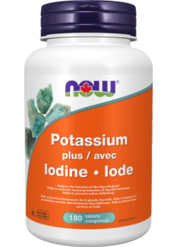 Potassium + Iodine 225mcg - 180 Tabs