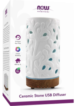 Ultrasonic Diffuser (USB White Ceramic Stone) - 1 Unit