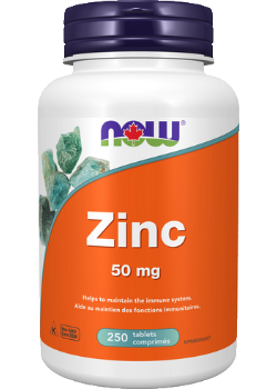 Zinc 50mg - 250 Tabs