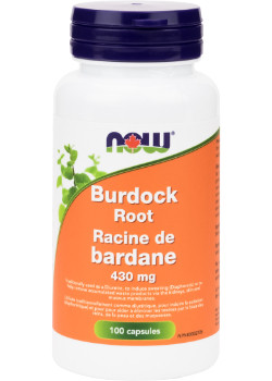 NOW Burdock Root 100 Vegetarian Capsules