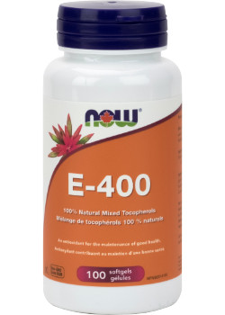 E-400 Mixed Tocopherols - 100 Gels