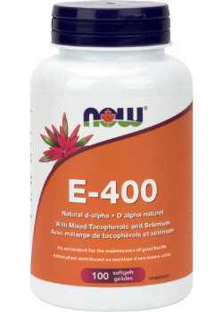 E-400 Mixed & Selenium 100mcg - 100 Gels