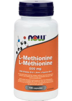 L-Methionine 500mg - 100 Caps