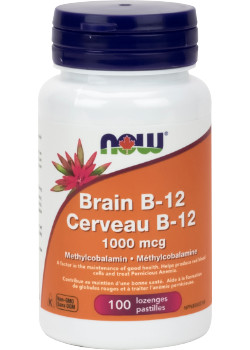 Brain B-12 Methylcobalamin 1,000mcg - 100 Lozenges