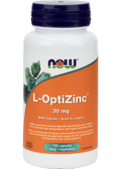L-OptiZinc 30mg (With Copper) - 100 V-Caps