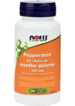 Peppermint Oil 180mg - 90 Softgels