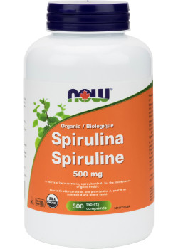 Spirulina 500mg - 500 Tabs