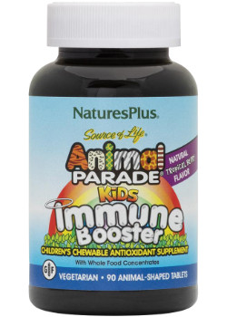 Animal Parade Kids Immune Booster (Tropical Berry) - 90 Chew Tabs