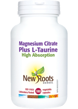 Magnesium Citrate & L-Taurine - 180 Caps