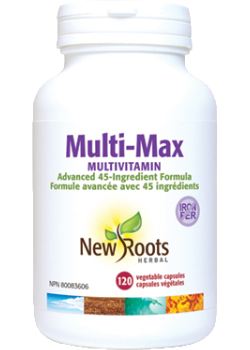 Multi-Max Multivitamin (Iron Free) - 120 V-Caps