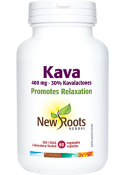 Kava 400mg 30% Kavalactones - 60 V-Caps