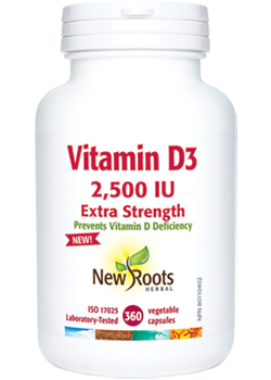 Vitamin D3 2,500iu Extra Strength - 360 V-Caps