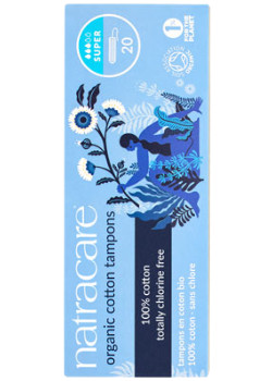 Cotton Tampons (Super Non-Applicator) - 20 Tampons
