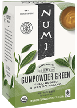 Organic Gunpowder Green - 18 Tea Bags