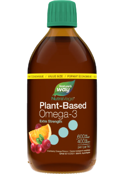 Nutra Vege Plant-Based Omega-3 Extra Strength (Cranberry Orange) - 500ml