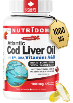 Atlantic Cod Liver Oil - 120 Softgels