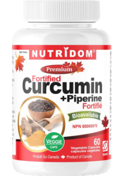 Curcumin + Piperine - 60 V-Caps