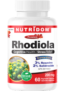 Rhodiola 200mg - 60 V-Caps