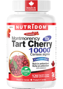 Tart Cherry 10x Montmorency - 120 V-Caps 
