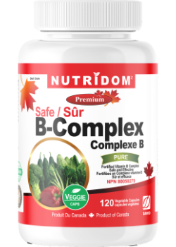 Vitamin Safe B-Complex - 120 V-Caps