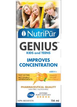 Genius Kids And Teen (Orange Delight) - 114ml