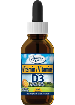 Vitamin D3 1,000iu Drops (Orange) - 50ml