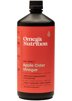 Apple Cider Vinegar (Organic) - 946ml - Omega Nutrition 