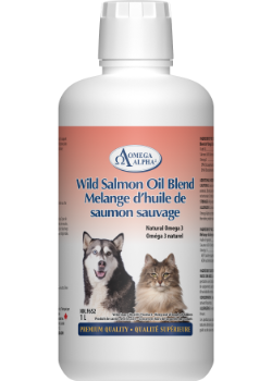 Wild Salmon Oil Blend For Pets - 1L