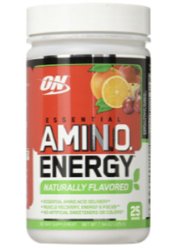 Essential Amino Energy Naturally Flavoured (Simply Fruit Punch) - 25 Servings Optimum Nutrition