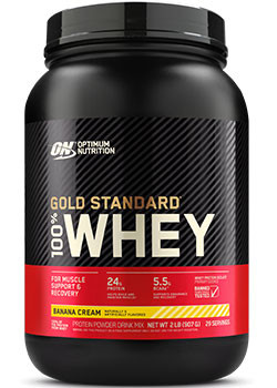 Gold Standard 100% Whey (Banana Cream) - 2lbs