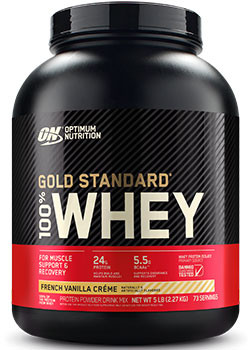 Gold Standard 100% Whey (French Vanilla) - 5lbs