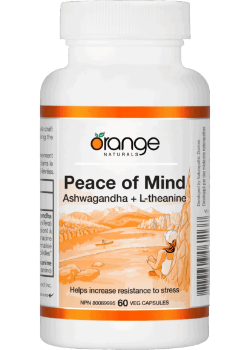 Peace Of Mind Ashwaganda + L-Theanine - 60 V-Caps