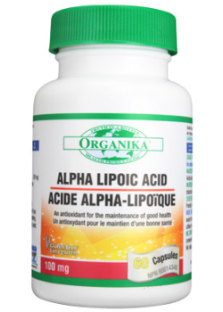Alpha Lipoic Acid 100mg - 60 Caps - Organika Alpha Lipoic Acid 100mg - 60 Caps - Organika