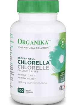Chlorella 500mg - 100 Tabs - Organika