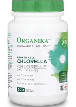 Chlorella 500mg - 200 Tabs - Organika