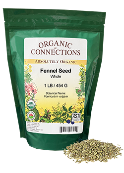 Fennel Seed (Organic Whole) - 454g