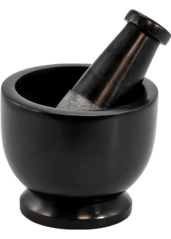 Natural Soapstone Mortar & Pestle (3 Inch) – 1 Set