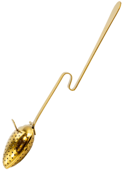 Spoon Shaped Tea Infuser With Cup Rest Handle - 1 Infuser